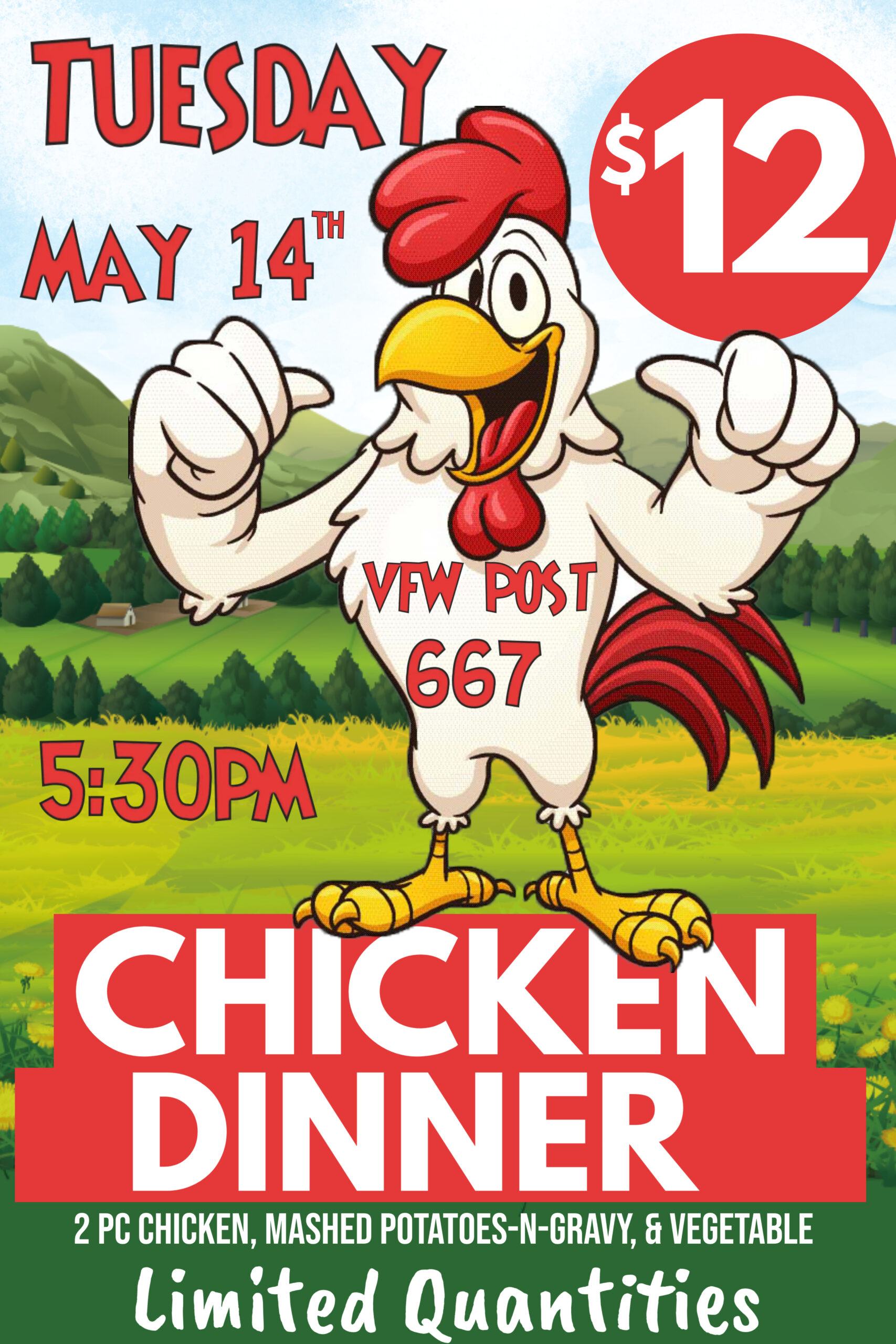 Chicken Dinner - VFW Post 667